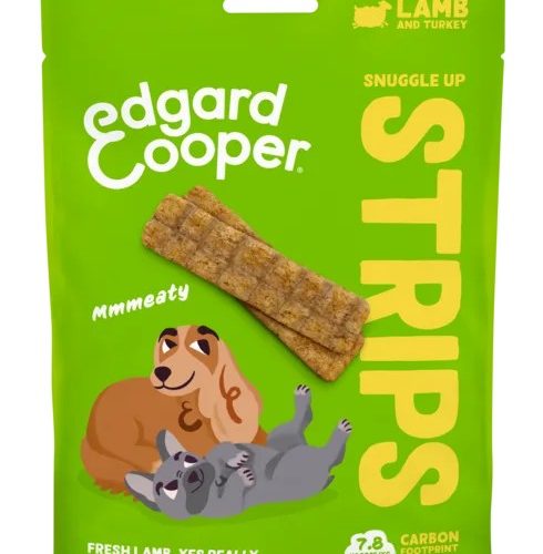 EDGARD & COOPER DOG E AD STRIPS LAMB 0.075 KG