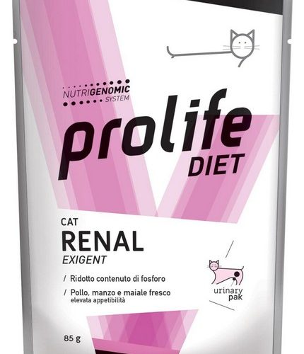 PROLIFE CAT VET RENAL EXIGENT Busta 85 gr NEW
