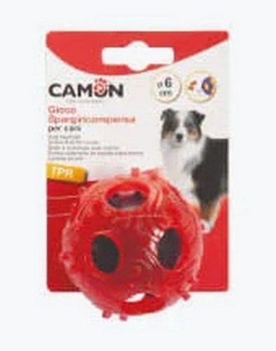 CAMON Gioco Cane in TPR c/spargiricompense, fragola,  approx. 9cm - 6p
