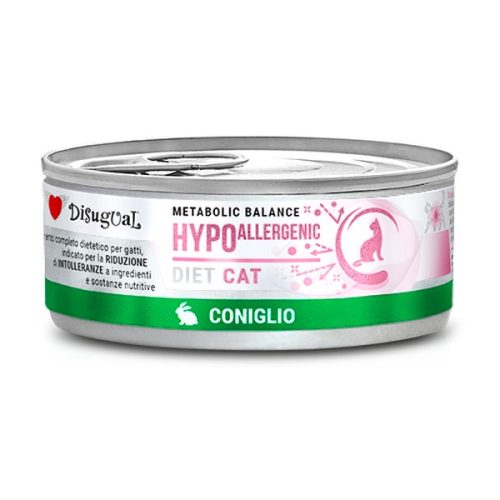 DISUGUAL HYPOALLERGENIC CONIGLIO DIET CAT UMIDO GATTO 85 GR