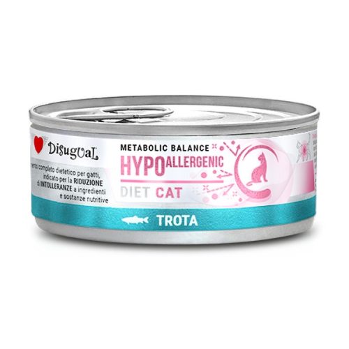 DISUGUAL HYPOALLERGENIC TROTA DIET CAT UMIDO GATTO 85 GR