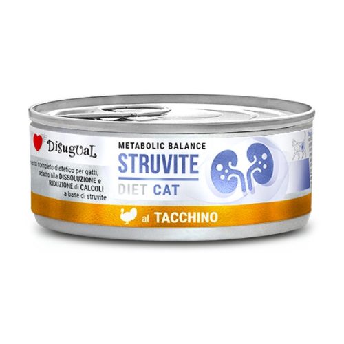 DISUGUAL STRUVITE TACCHINO DIET CAT UMIDO GATTO 85 GR