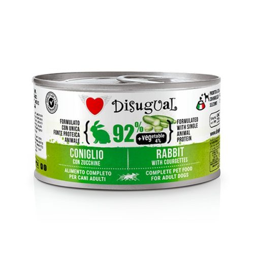 DISUGUAL Vegetable - CONIGLIO ZUCCHINE 150 GR