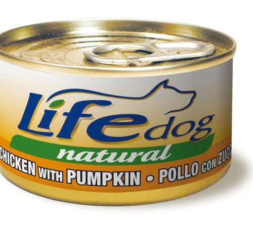 LIFEDOG 90g (lattina)   Pollo e Zucca