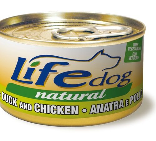 LIFEDOG 90g (lattina)   Anatra e Pollo
