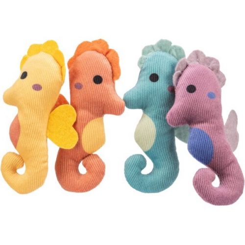 TRIXIE CAVALLUCCIO MARINO,in PELUCHE,con CATNIP,11cm