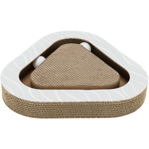 TRIXIE TAVOLETTA in CARTONE,36x5x36/36cm,MARRONE