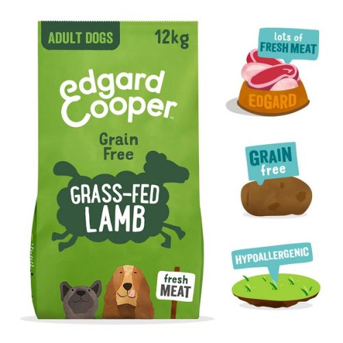 EDGAR COOPER DOG AD Agnello Fresco nutrito al pascolo con mela, carota, barbabietola & mirtillo  12kg