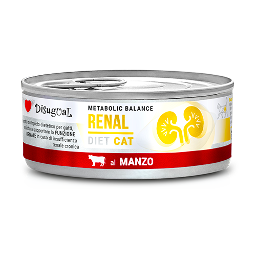 DISUGUAL RENAL MANZO DIET CAT UMIDO GATTO 85 GR