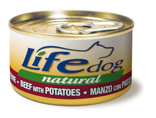 LIFEDOG 90g (lattina)   Dadini di manzo e patate