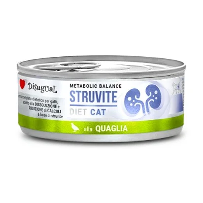 DISUGUAL STRUVITE QUAGLIA DIET CAT UMIDO GATTO 85 GR
