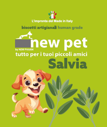NEW PET biscotto salvia sacchetto di carta gr 350