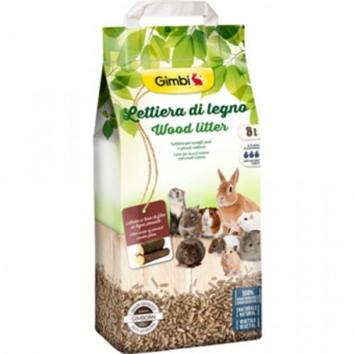 GIMBI LETTIERA DI LEGNO 8LT