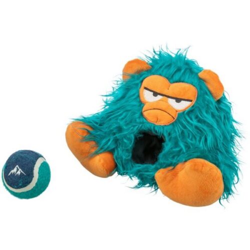 TRIXIE MOSTRO con PALLA da TENNIS,in PELUCHE,25cm