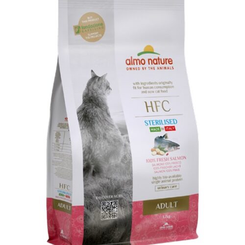 ALMO NATURE HFC CAT DRY Adult Sterilizzato Salmone 1,2 Kg