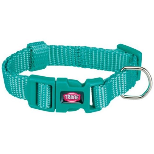 TRIXIE PREMIUM COLLARE,S:25-40cm/15mm,AQUA