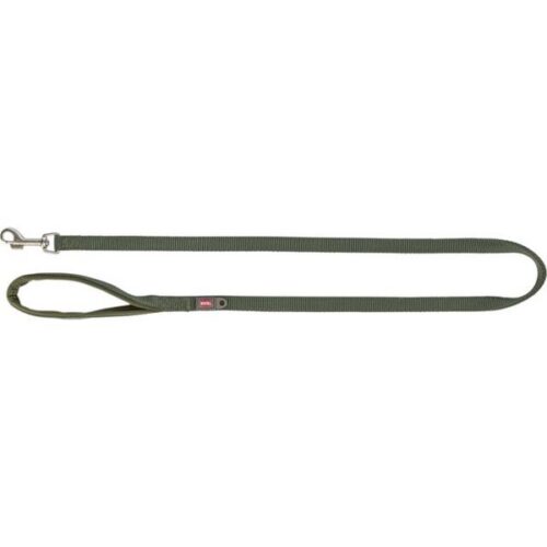 TRIXIE PREMIUM GUINZAGLIO,XS-S:1.20m/15mm,VERDE OLIVA
