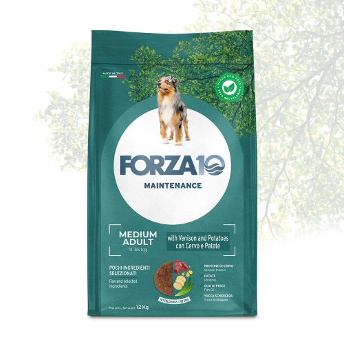 FORZA10 CANE DRY Medium Adult Maintenance Cervo e Patate kg 12 NEW