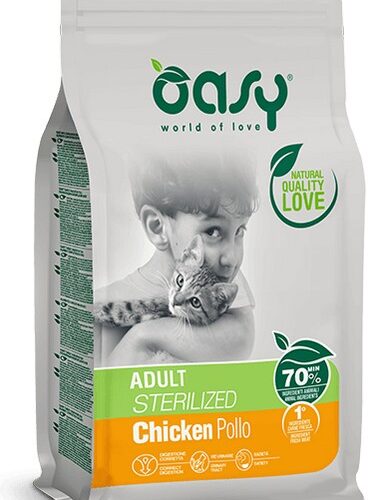 Oasy Dry Cat - ADULT STERILIZED 300 gr (8pz) -