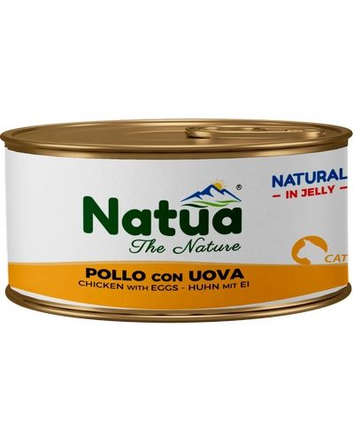 0304 Natua jelly cat pollo con uova 24x85 gr