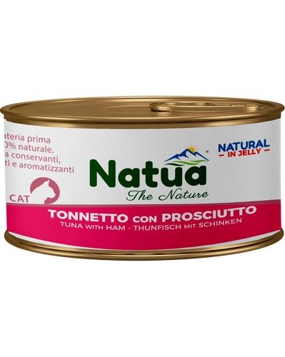 0503 Natua cat tonnetto con prosciutto 24x150 gr