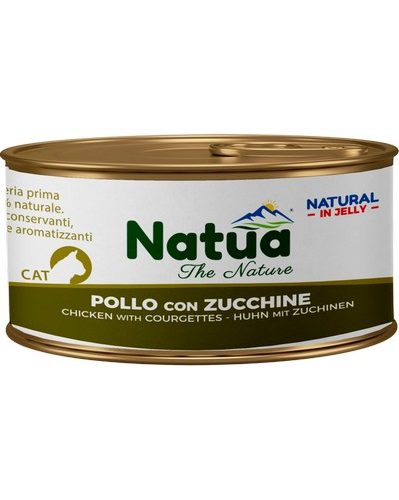 0509 Natua cat pollo con zucchine 24x150 gr