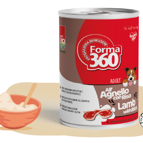 FORMA 360 DOG CHICKEN WITH LAMB/RICE DW 400G