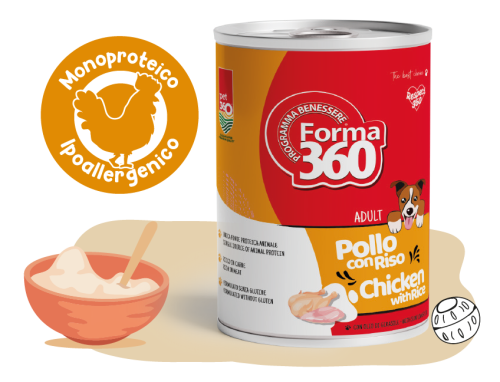 FORMA 360 DOG CHICKEN/RICE DW 400G