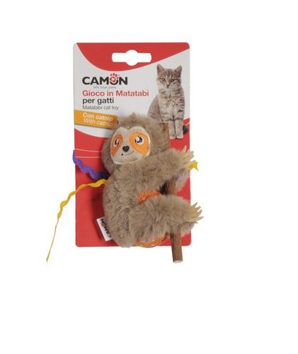 CAMON GIOCO Gatto, in Poliestere e matatabi c/catnip,  Koala - 15cm -4p