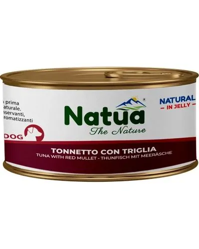 0554 Natua jelly dog tonnetto con triglia 24x150 gr