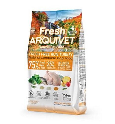 Arquivet Fresh dog Free Run Turkey 2,5kg