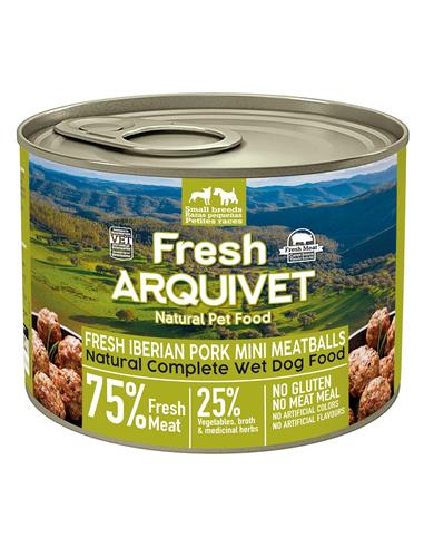 Arquivet Fresh dog adult mini polpette maiale 200gr