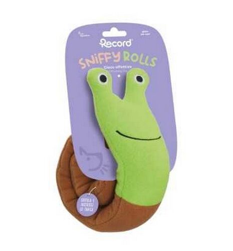 RECORD SNIFFY ROLLS GIOCO OLFATTIVO LUMACA VERDE 72CM