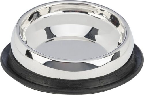 TRIXIE CIOTOLA,per MUSO CORTO,in ACCIAIO INOX,0.25l/ø19cm