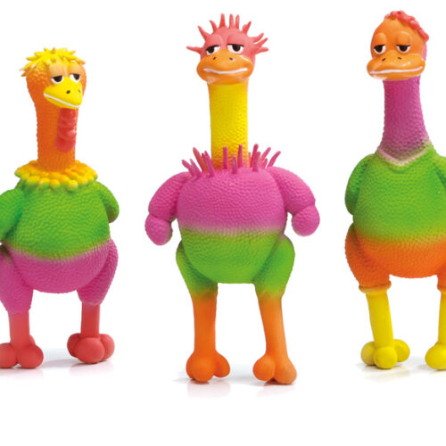 RECORD FANTASIA GIOCO LATTICE-GALLINA MULTICOLORE 23X10X23 CM