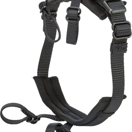 TRIXIE ADATTATORE ANTIPANICO STAY,per PETTORINE,S-M:38-57cm/15mm,NERO