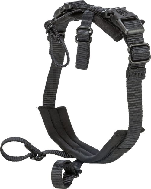 TRIXIE ADATTATORE ANTIPANICO STAY,per PETTORINE,S-M:38-57cm/15mm,NERO