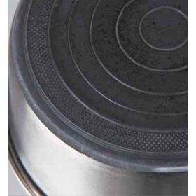 TRIXIE CIOTOLA,in ACCIAIO INOX,FONDO ANTISCIVOLO,2.5l/ø24cm