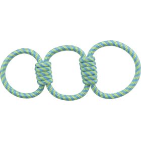 TRIXIE AQUA TOY CORDA GIOCO con IMPUGNATURA,in POLIESTERE,42cm