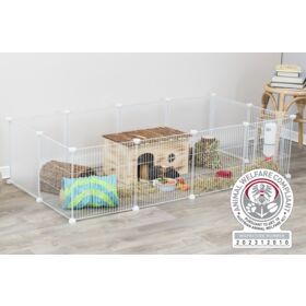 TRIXIE RECINTO da INTERNO,in METALLO/PLASTICA,140x35x70cm,BIANCO
