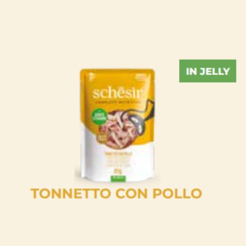 SCHESIR SOFT TONNO/POLLO 85GR/20