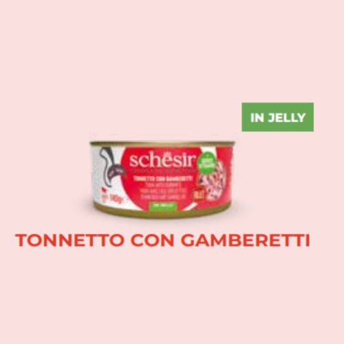 SCHESIR TONNO/GAMBERI 85GR/24