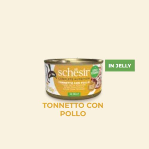 SCHESIR TONNO/POLLO 85GR/24