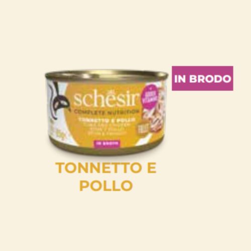 SCHESIR TONNO/POLLO/RISO 85GR/24